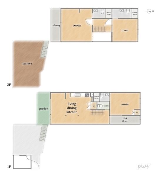 中京区越後町　中古テラス
