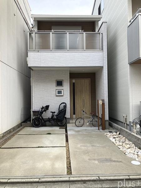 二条　築浅間取りの大きな家