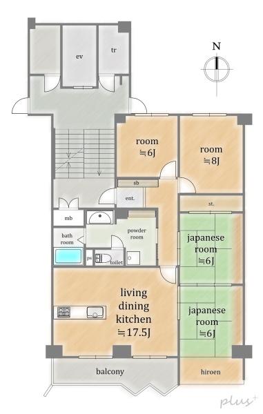 嵐山ロイアルハイツ３号棟