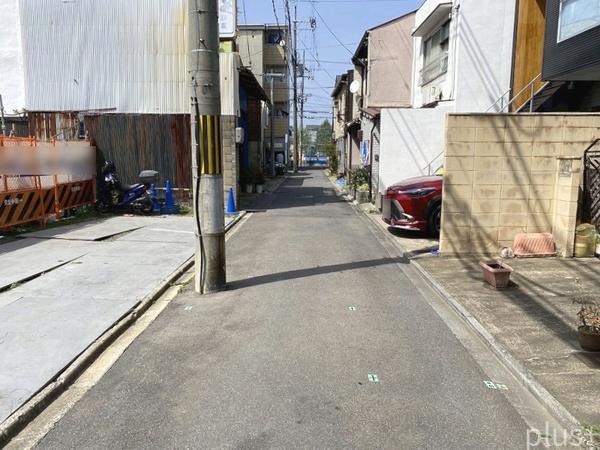 二条駅西の土地　建築条件なし