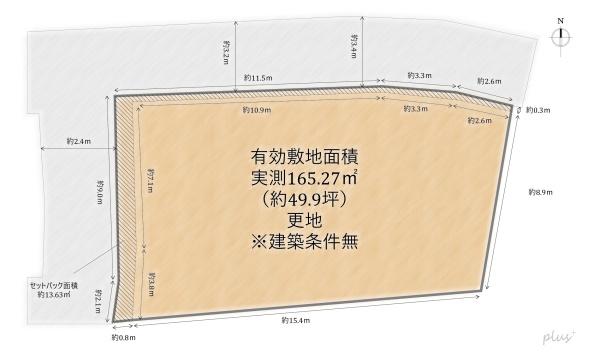 右京区北嵯峨名古曽町　売土地（建築条件無）