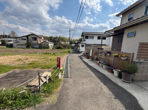 右京区北嵯峨名古曽町　売土地（建築条件無）