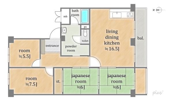 嵐山ロイアルハイツ3号棟