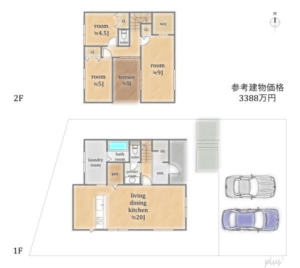 右京区北嵯峨気比社町8号地　売土地（建築条件無）