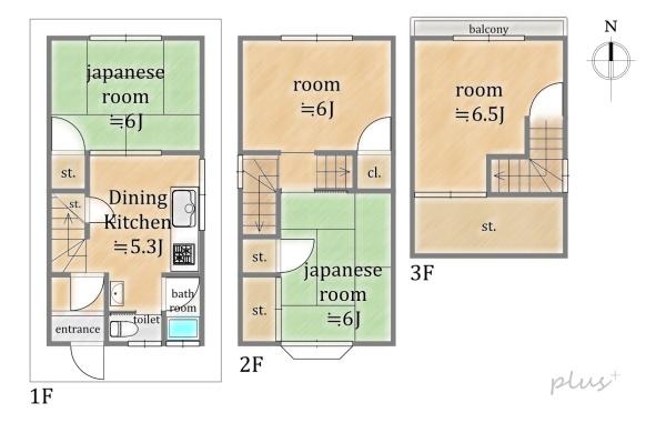 中京区壬生辻町　中古戸建