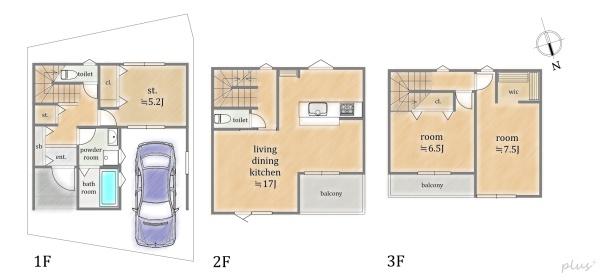 上京区西中筋町　新築戸建