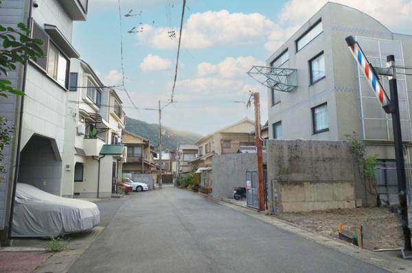 右京区嵯峨天龍寺角倉町売土地（建築条件無）
