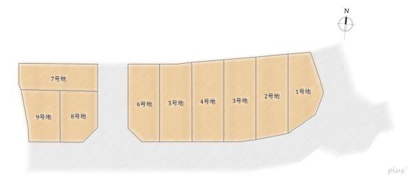 右京区嵯峨野南浦町8号地　売土地（建築条件無）