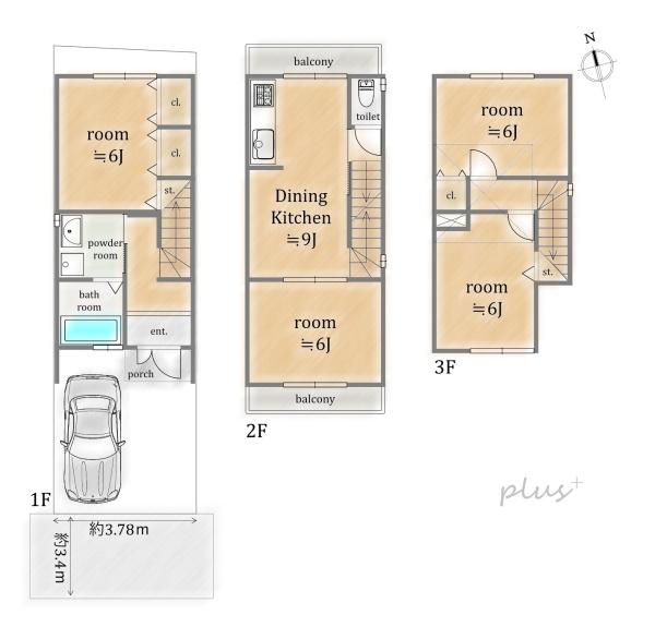 上京区主税町　中古戸建