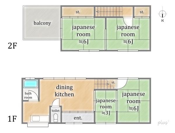 右京区太秦蜂岡町　中古戸建