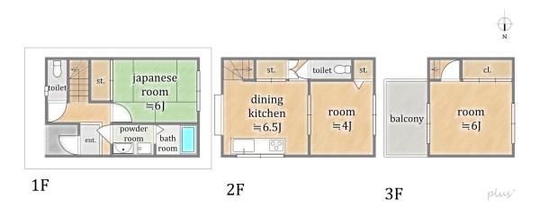 上京区下横町　中古戸建