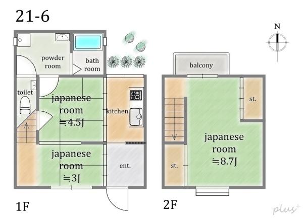 上京区末広町連棟戸建