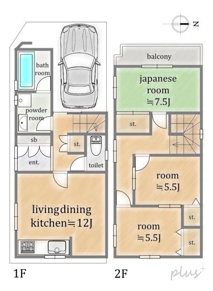 京都市右京区鳴滝中道町の中古一戸建て