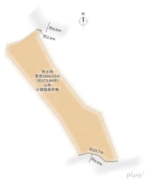 右京区嵯峨鳥居本仏餉田町　売土地（建築条件無）