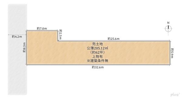上京区吉野町　売土地（建築条件無）