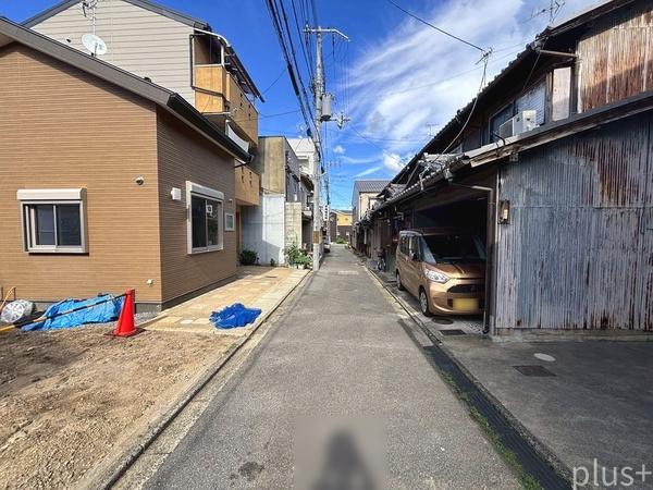 京都市北区紫野東舟岡町の土地