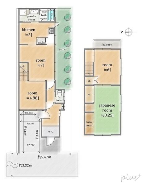 中京区西ノ京船塚町　中古戸建