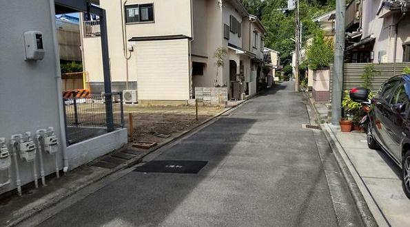 京都市北区衣笠氷室町の土地