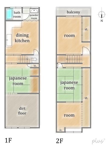 北区衣笠高橋町　中古戸建
