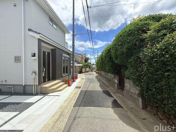 北区大宮薬師山東町2号地 新築戸建(前面道路含む現地写真)