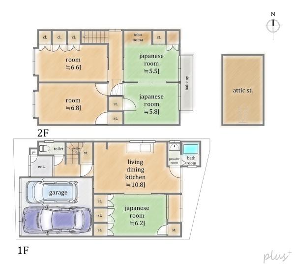 中京区聚楽廻西町　中古戸建
