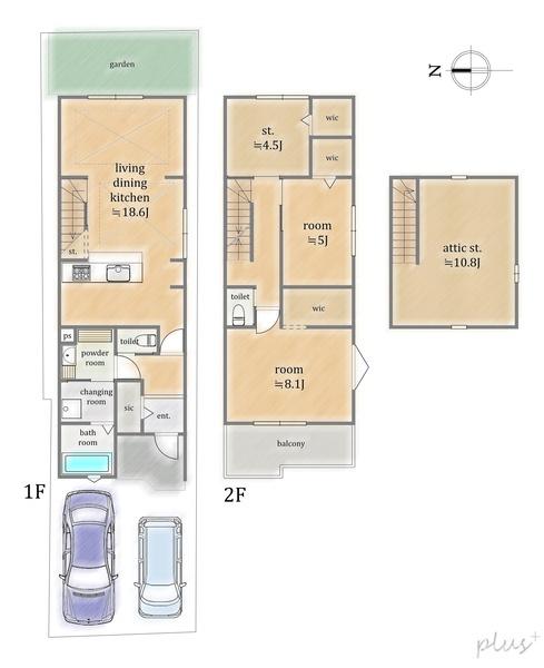 中京区壬生土居ノ内町Ⅰ　新築戸建