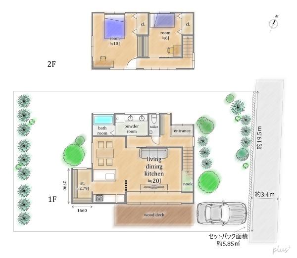 京都市右京区鳴滝音戸山町の中古一戸建て