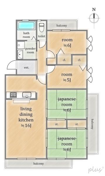 ハイラーク双ヶ丘参番館