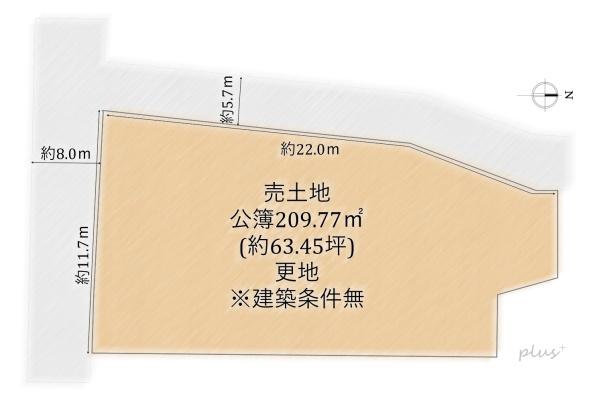 京都市右京区梅津中村町の土地