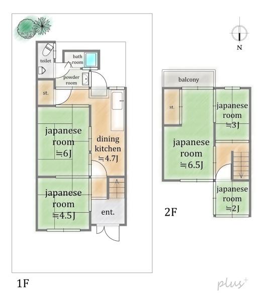 中京区西ノ京西鹿垣町　中古戸建