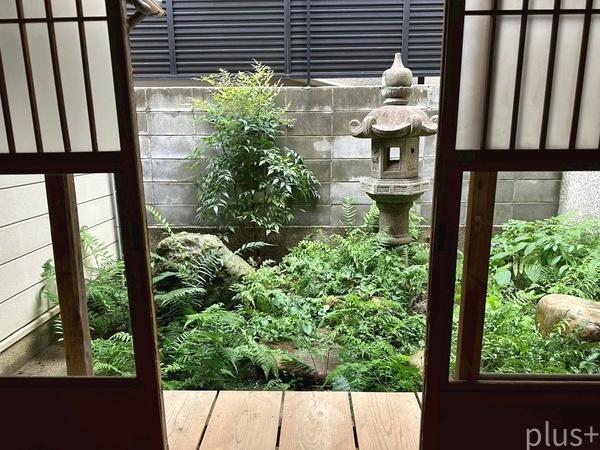 京都市北区紫野十二坊町の中古一戸建て(庭)