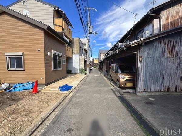 京都市北区紫野東舟岡町の土地