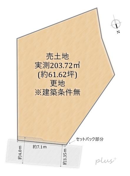 北区大宮薬師山東町　売土地(建築条件無)
