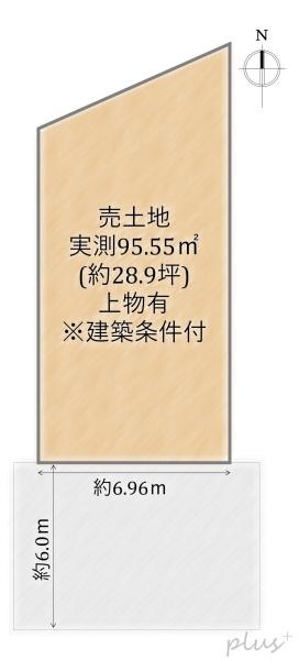 北区紫竹上堀川町　売土地(建築条件付)