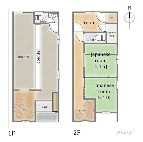 中京区聚楽廻東町　店舗付中古戸建