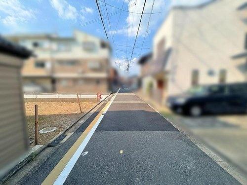 京都市上京区東西俵屋町の土地(前面道路含む現地写真)