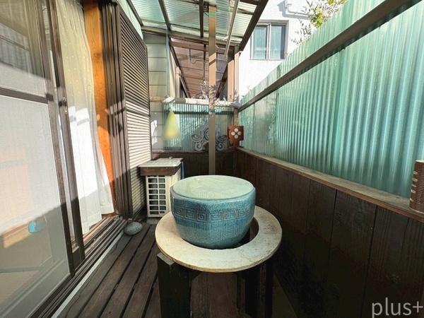 京都市右京区常盤草木町の中古一戸建て(バルコニー)