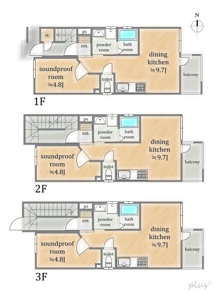 北区紫野西御所田町　一棟マンション