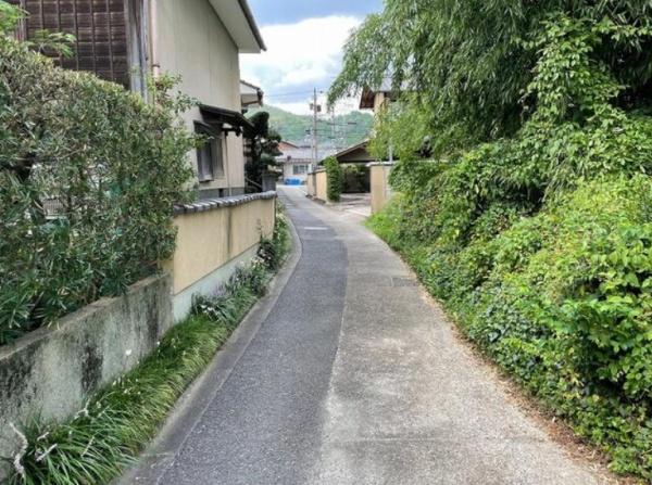 右京区嵯峨釈迦堂門前南中院町　売土地（建築条件無）