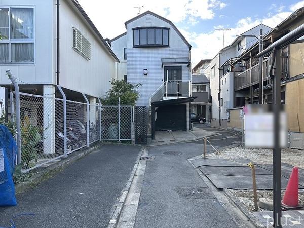 北区大将軍坂田町 新築戸建(前面道路含む現地写真)
