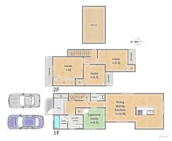 北区大宮北山ノ前町　中古戸建