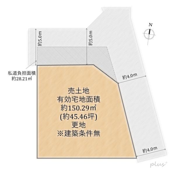 京都市北区大宮釈迦谷の土地