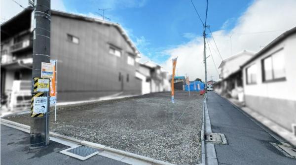 北区紫野上柏野町 売土地(建築条件無)