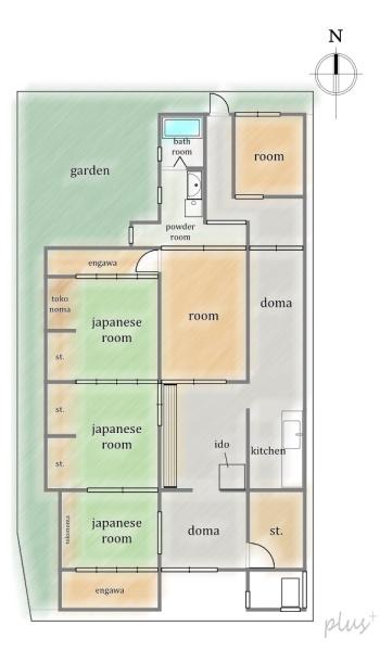 北区鷹峯北鷹峯町　中古戸建