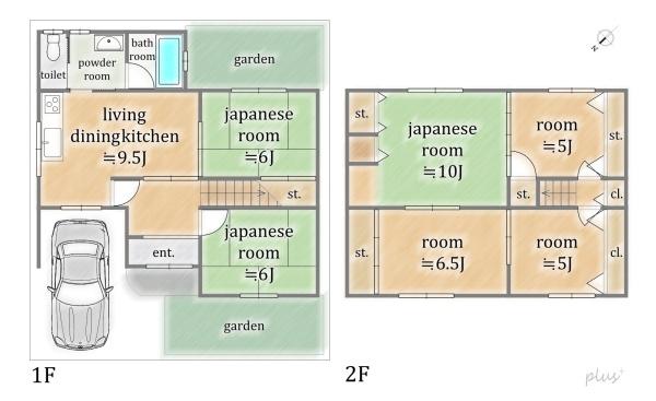 京都市右京区梅津上田町の中古一戸建て