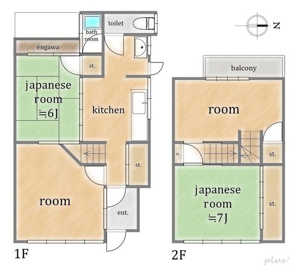 中京区西ノ京中御門東町　中古テラス