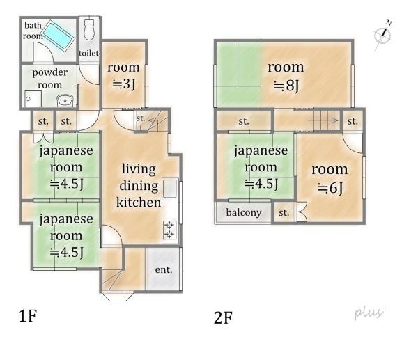 右京区花園岡ノ本町　中古戸建