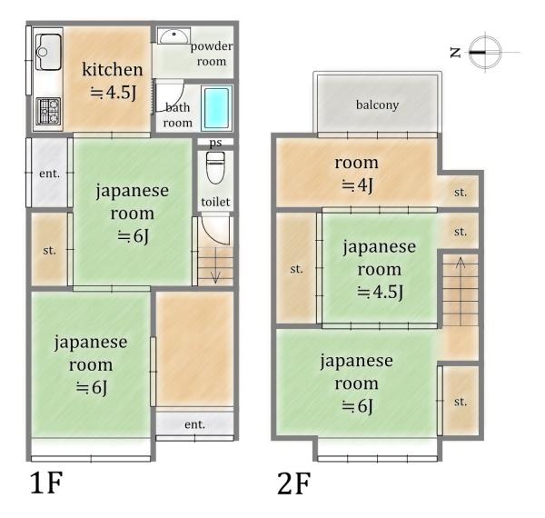 北区紫野大徳寺町　中古テラス