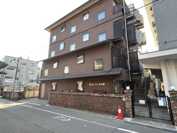 御所西　鉄骨造の店舗付住宅(京都YWCAあじさい保育園)