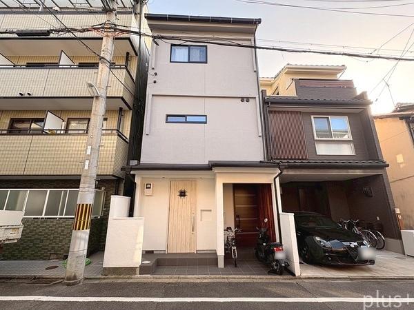 御所西　鉄骨造の店舗付住宅